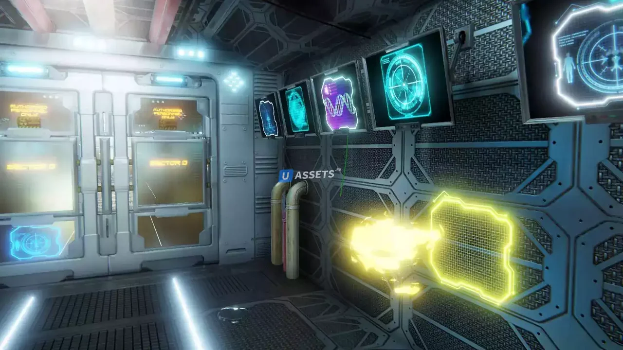SF Corridors-Holograms