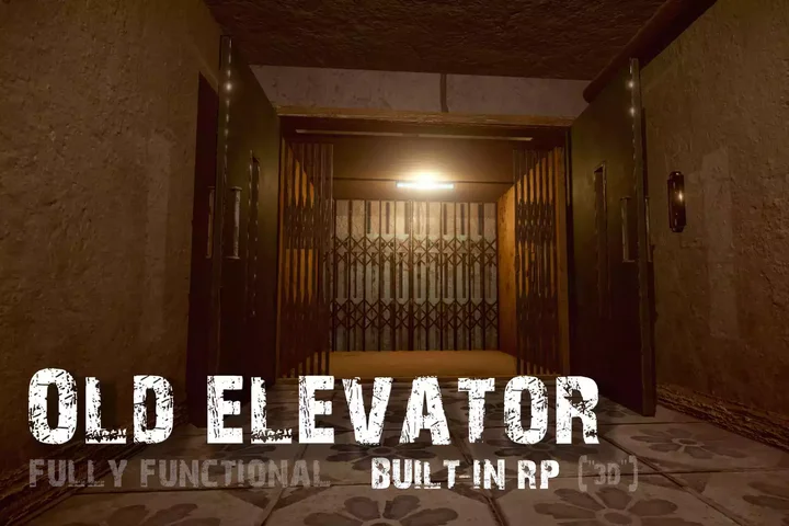 Old Elevator - Fully functional - Built-in RP