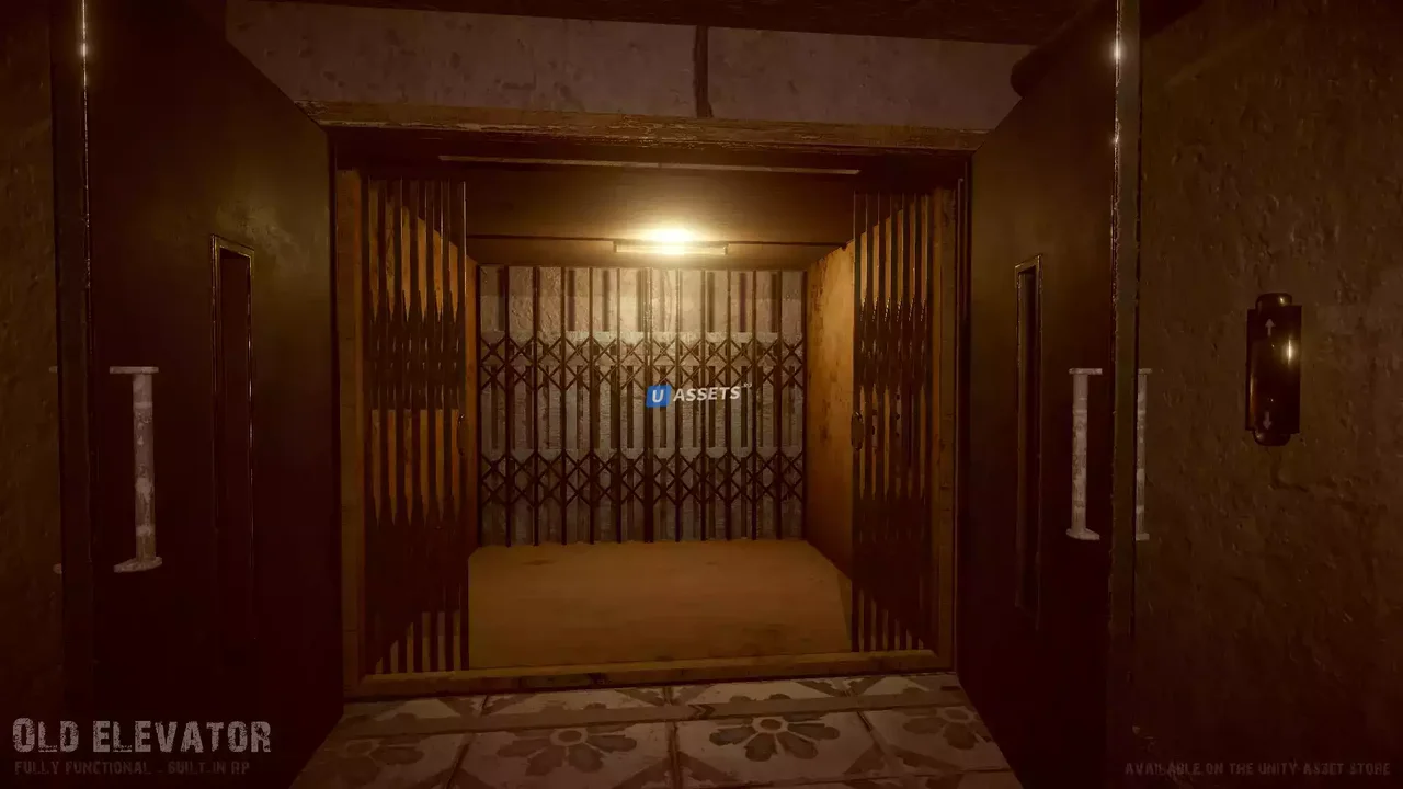 Old Elevator - Fully functional - Built-in RP