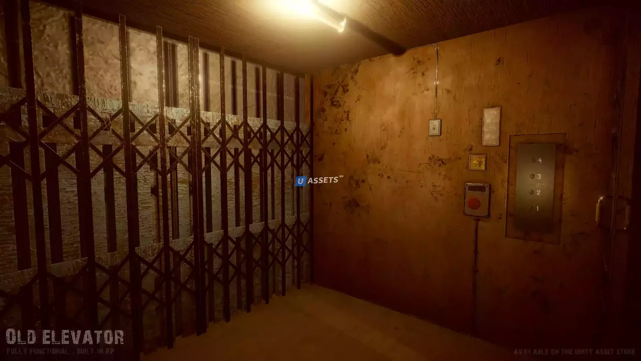 Old Elevator - Fully functional - Built-in RP