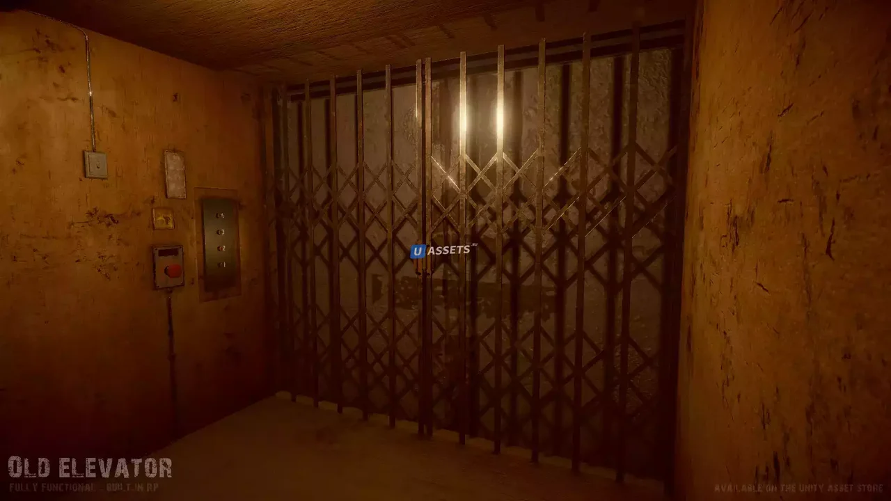 Old Elevator - Fully functional - Built-in RP