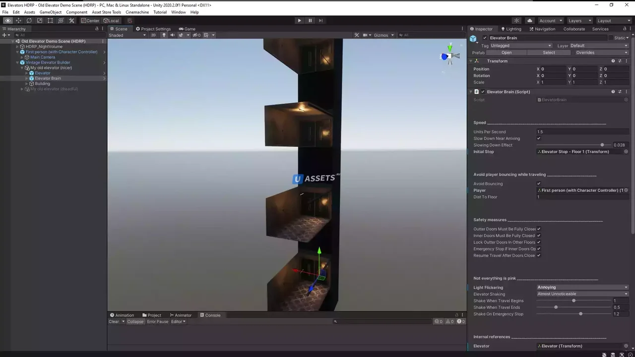 Old Elevator - Fully functional - Built-in RP