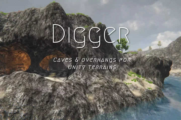 Digger - Terrain Caves Overhangs