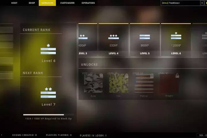 MFPS Level System