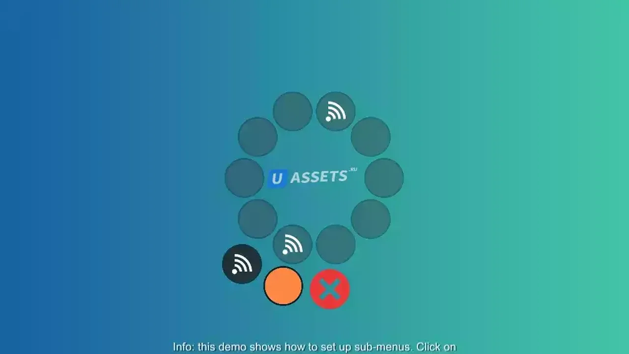 uPI(e) Menu - Radial Menu