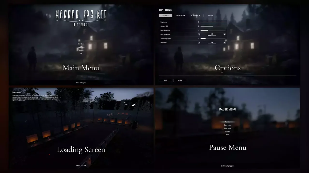 UHFPS - Ultimate Horror FPS KIT (HDRP)