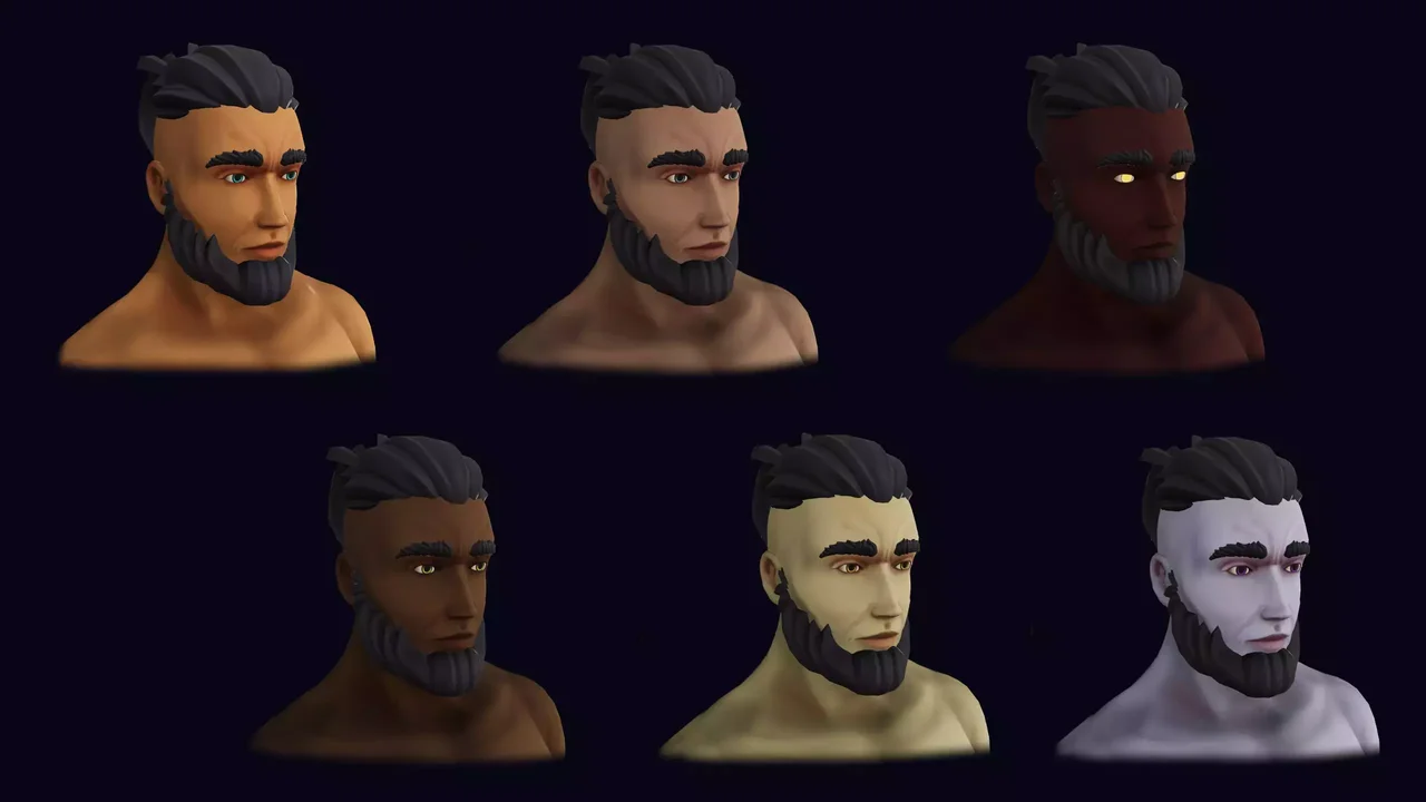 Modular Character - Fantasy RPG Human Male