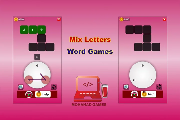 Mix Letters (Word Games)