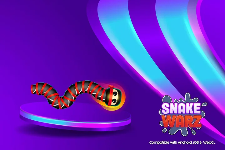 Snake Warz IO (slither, worm) complete game template