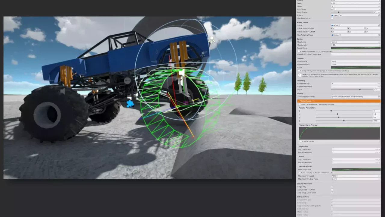 NWH Vehicle Physics 2