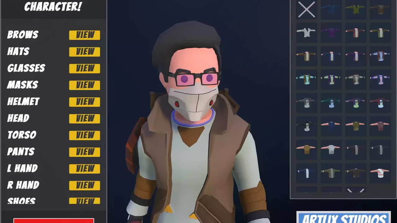 Customizable 3D Sci-Fi Characters Vol 2