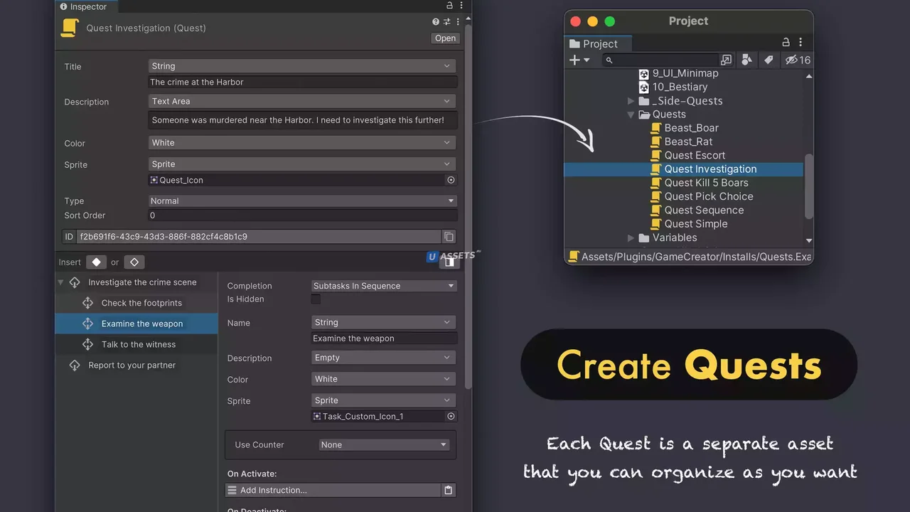 QUESTS 2 - Game Creator 2 | Catsoft Works