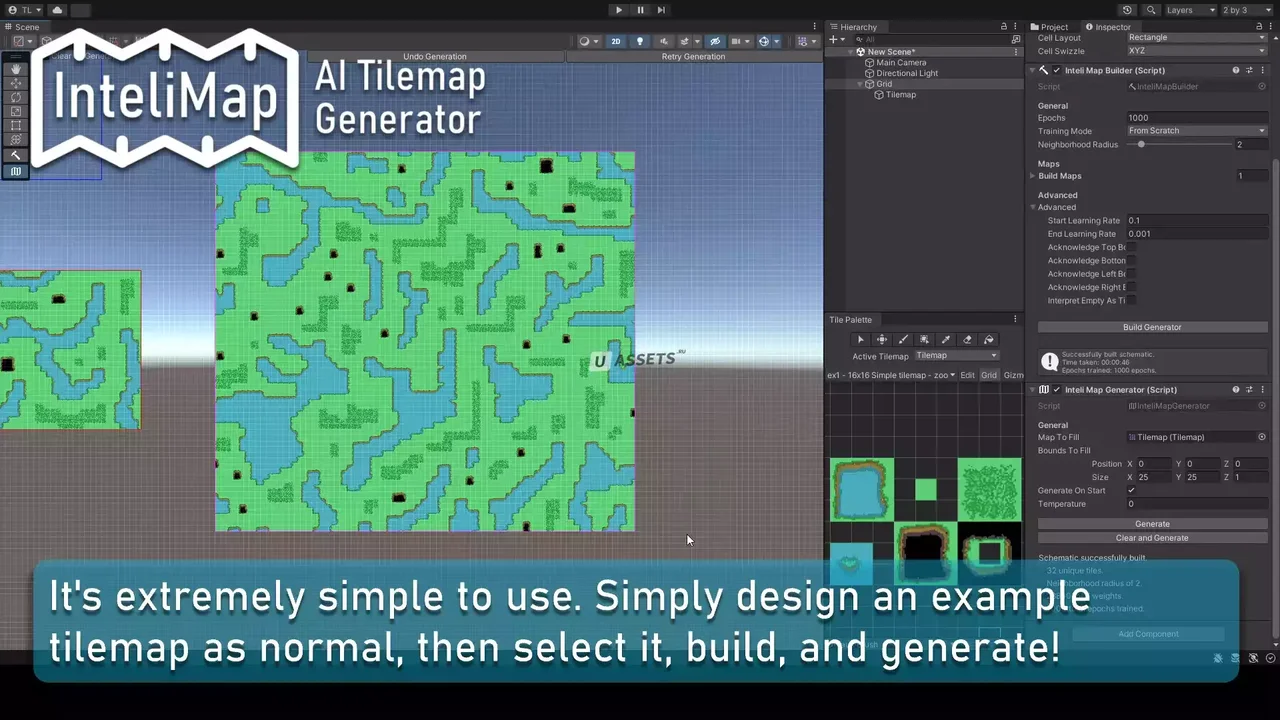 InteliMap AI Tilemap Generator