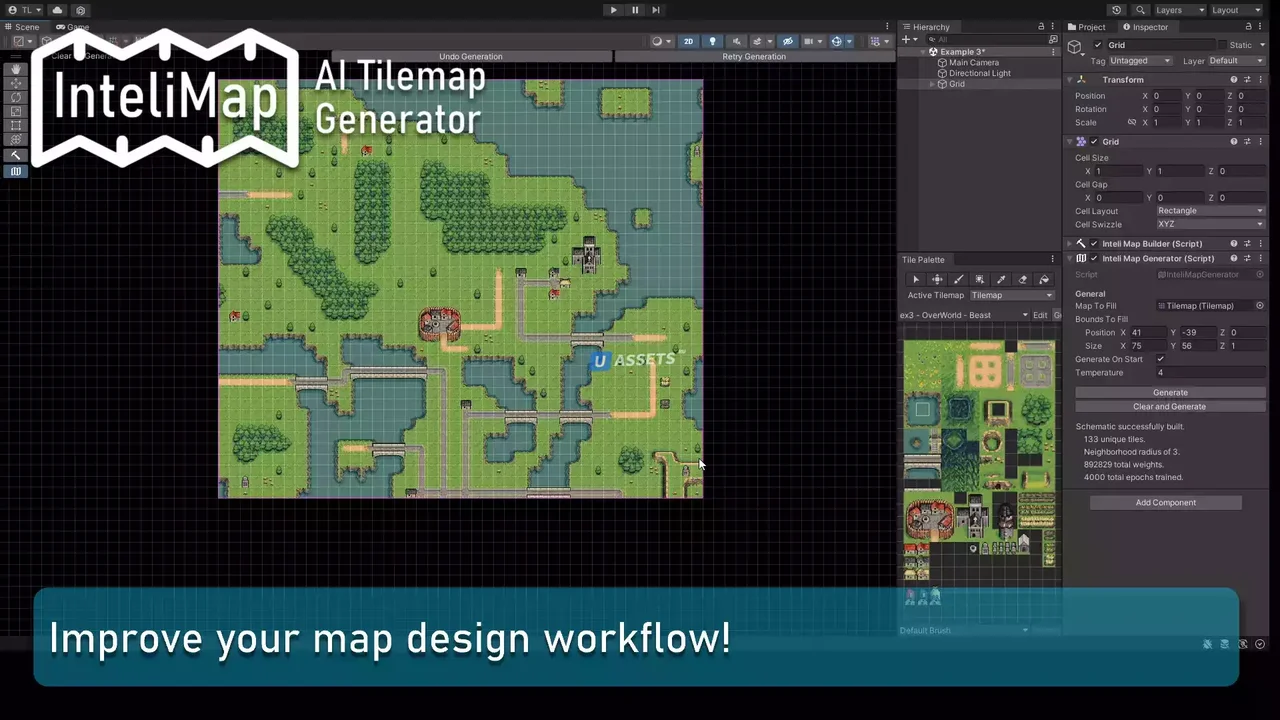 InteliMap AI Tilemap Generator