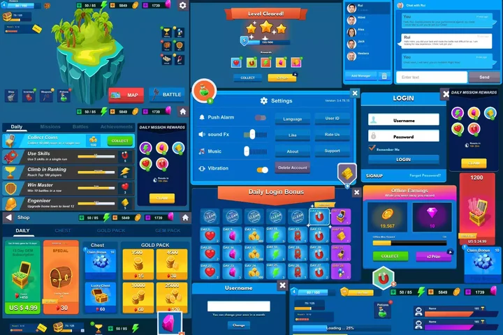 GUI Kit Pro - Hepul Kit