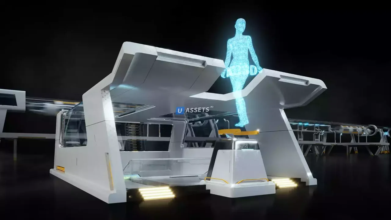 Kitbash3D - High Tech Streets