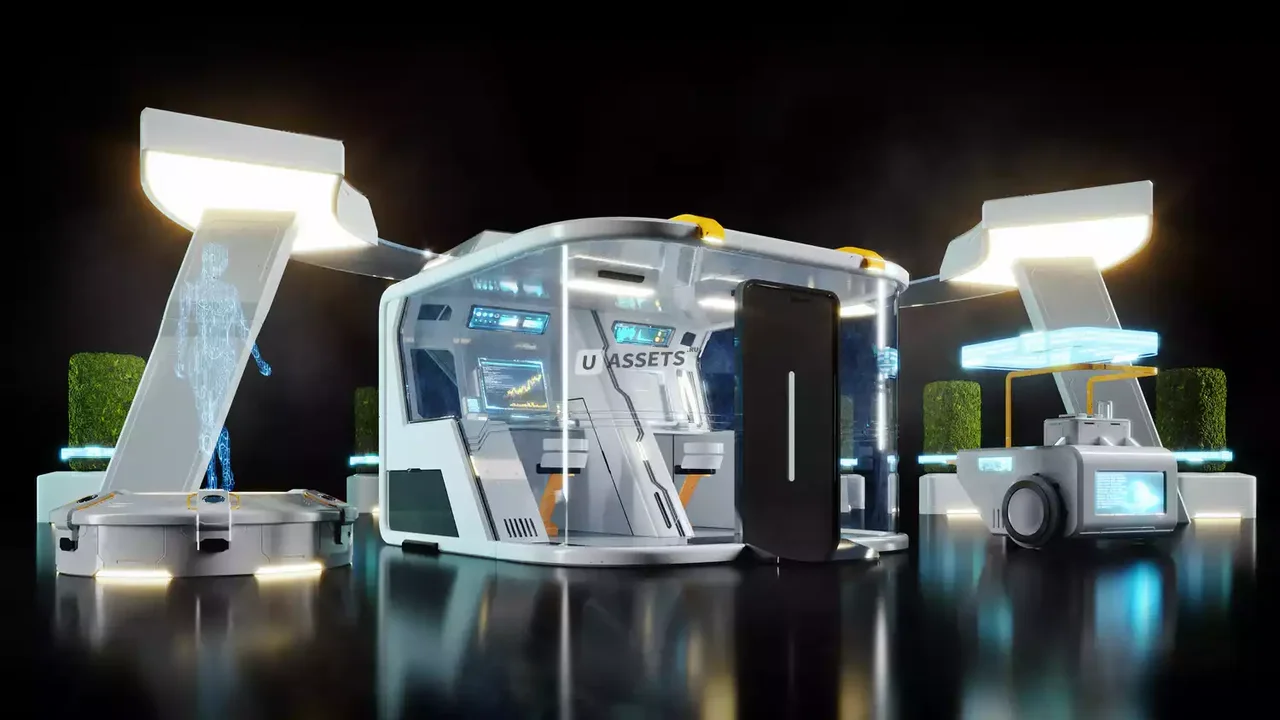 Kitbash3D - High Tech Streets