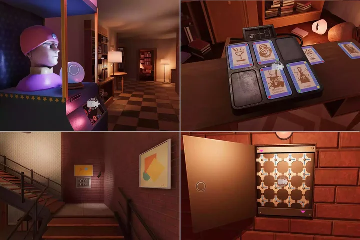 First person narrative adventures + complete puzzle engine