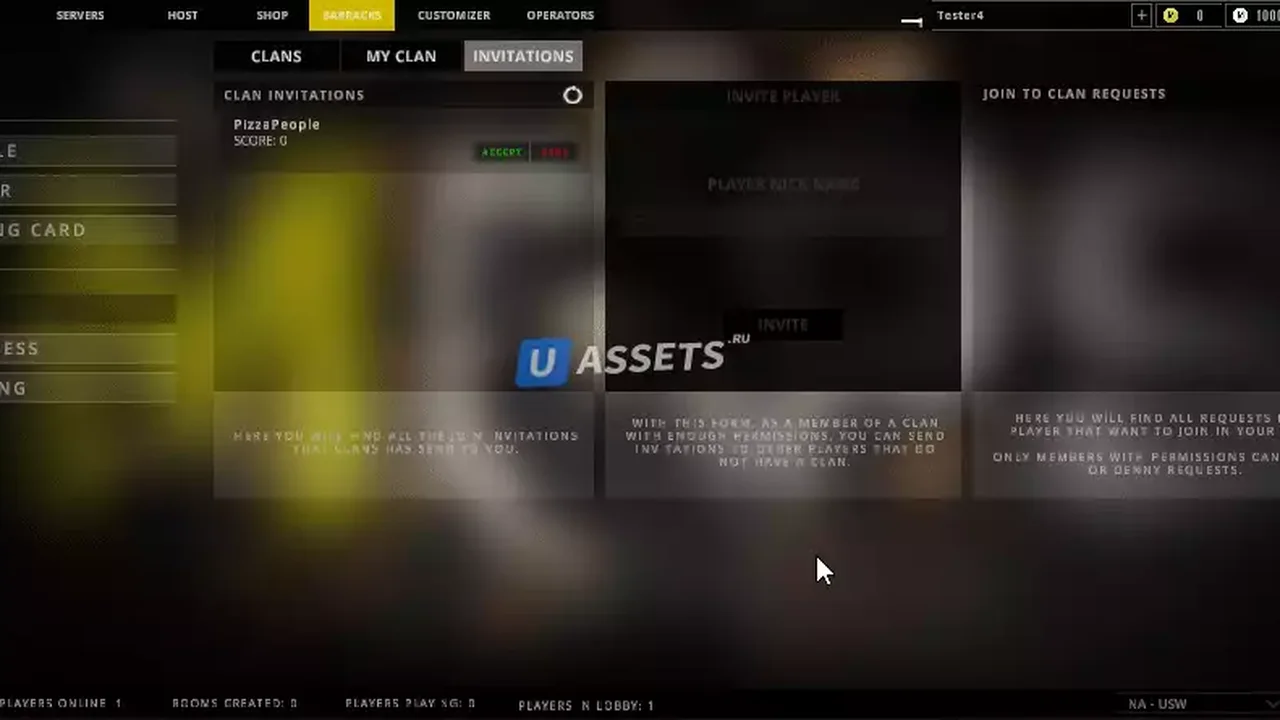 MFPS Clan System
