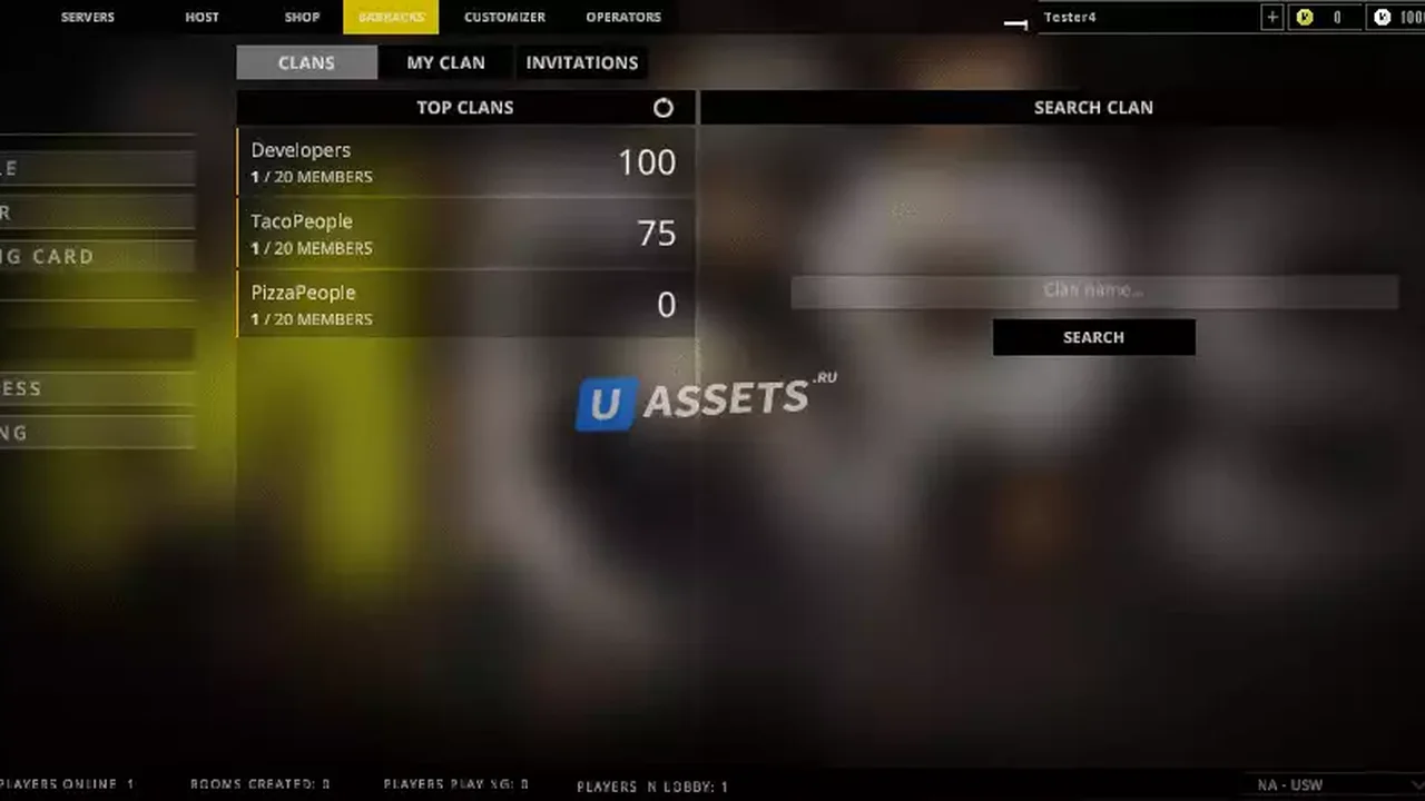 MFPS Clan System