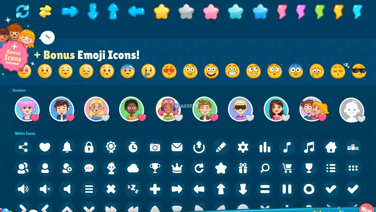 Cartoon GUI Pack
