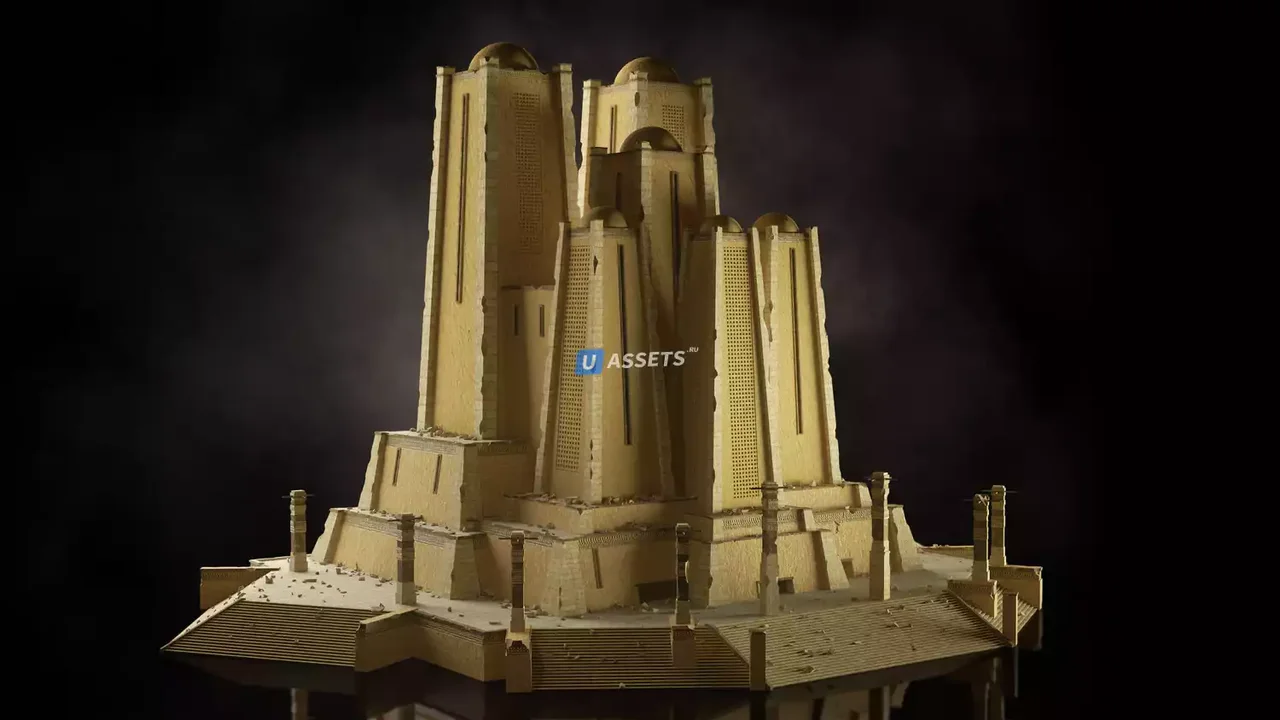 Kitbash3D - Ancient Temples