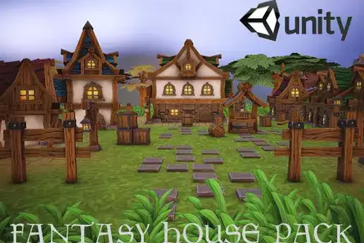 Fantasy Modular House Pack
