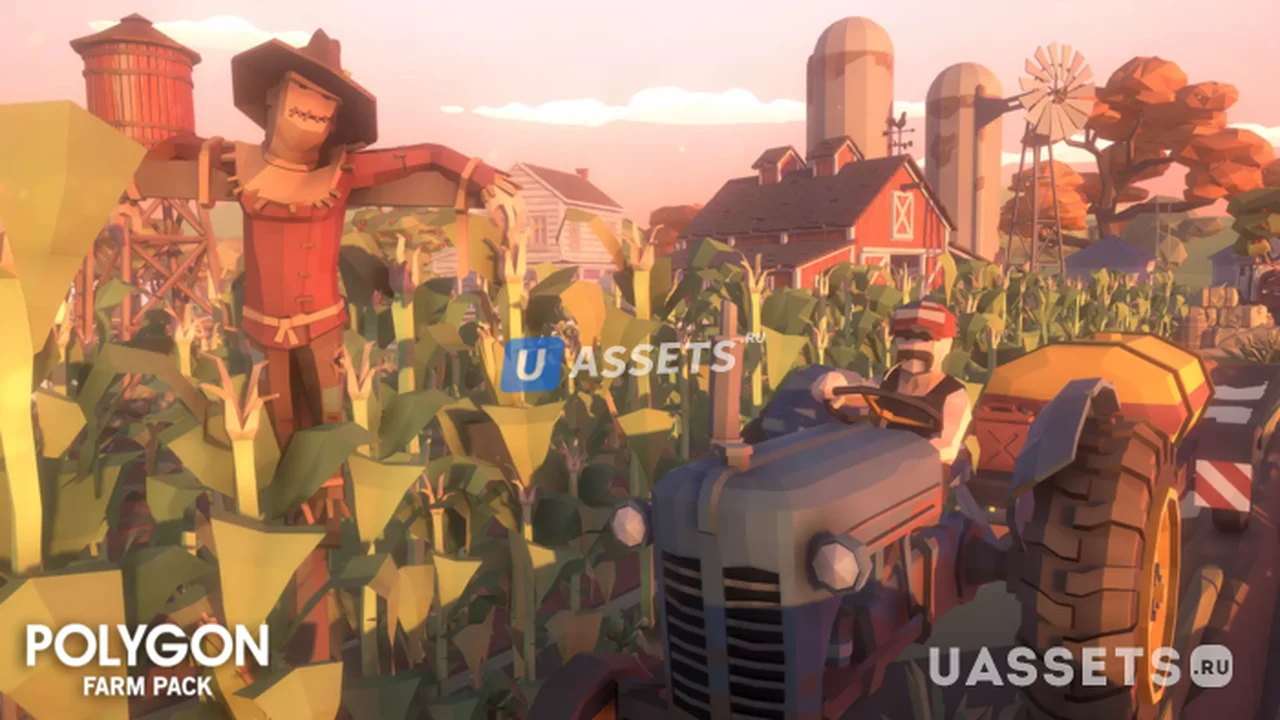 POLYGON Farm - Low Poly 3D Art by Synty