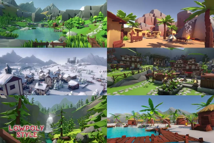 Lowpoly Style Ultra Pack