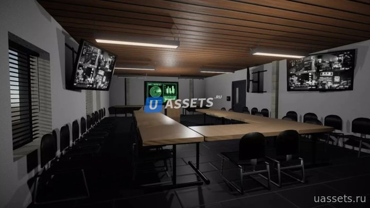 Police Station Interior Exterior Kit