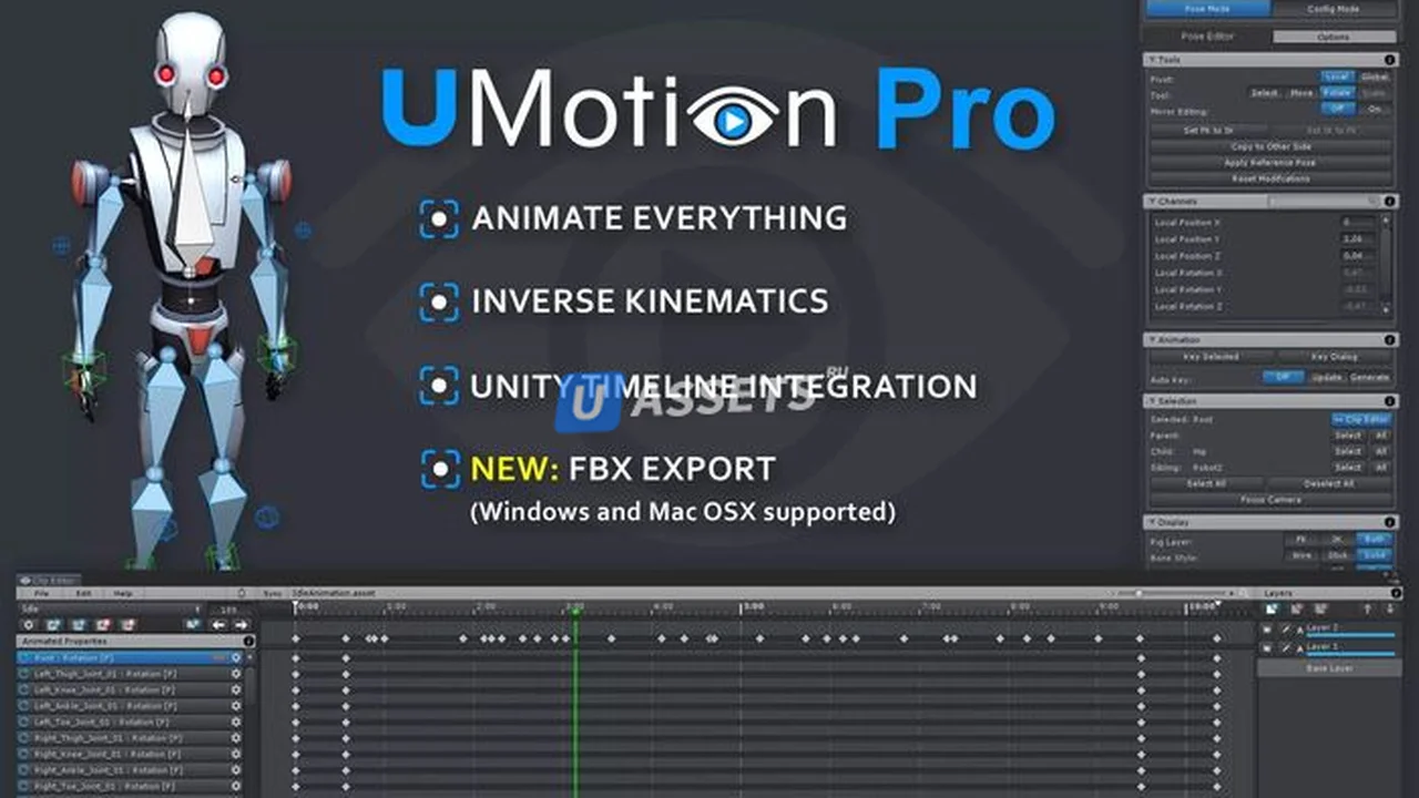 UMotion Pro - Animation Editor