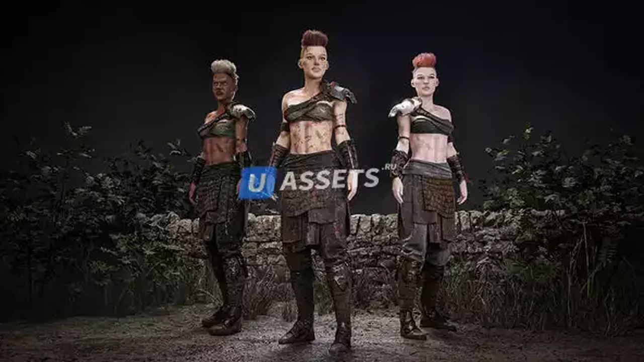 Modular Mercenary - Female Humans - Fantasy Collection
