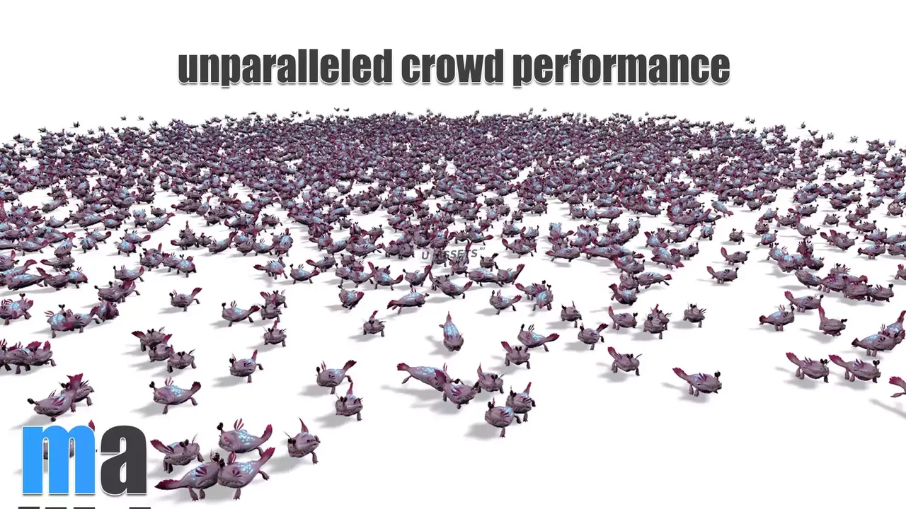 Mesh Animator - Animate massive crowds