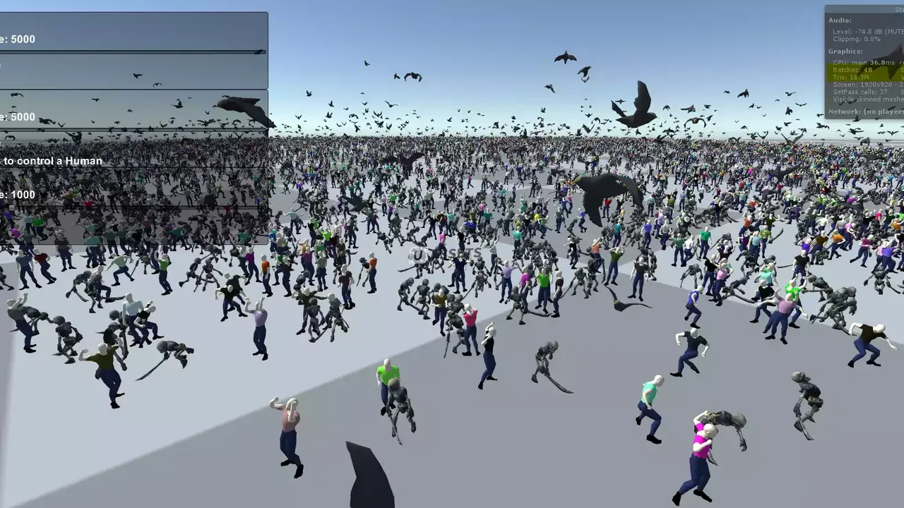 Mesh Animator - Animate massive crowds