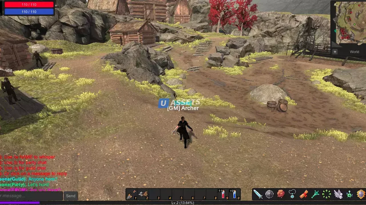 uMMORPG Remastered - MMORPG Engine