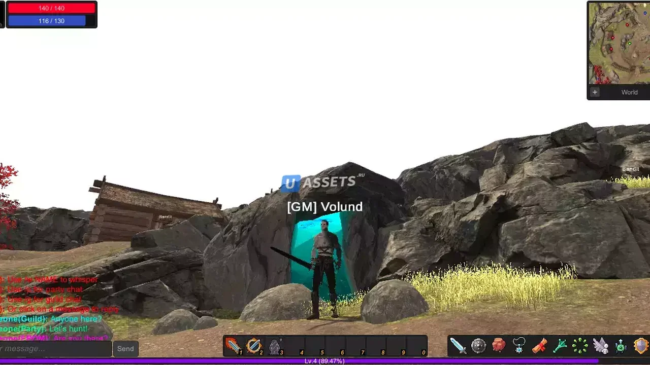 uMMORPG Remastered - MMORPG Engine