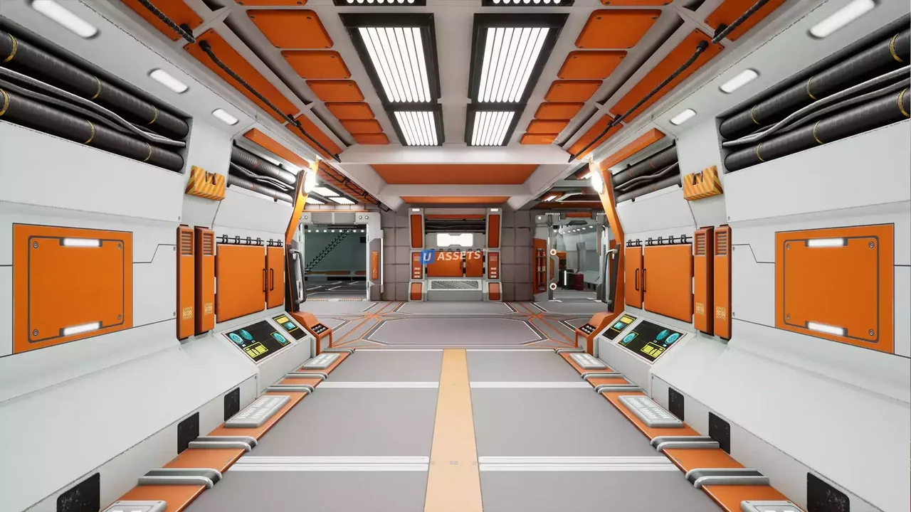 SciFi Space Modular Level