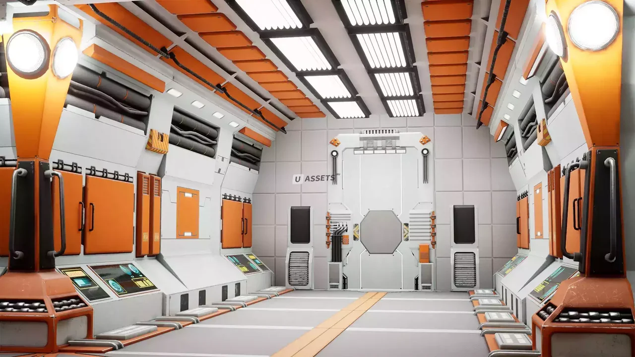SciFi Space Modular Level