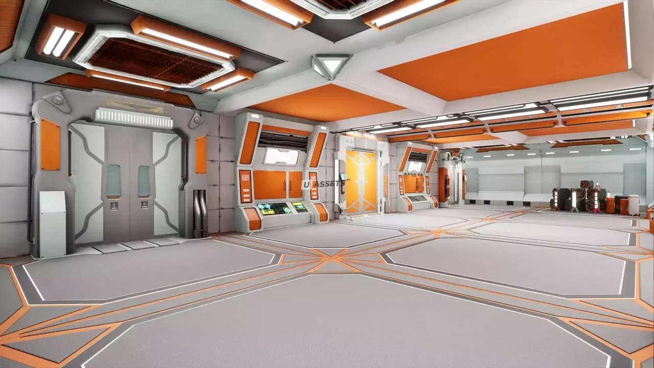 SciFi Space Modular Level