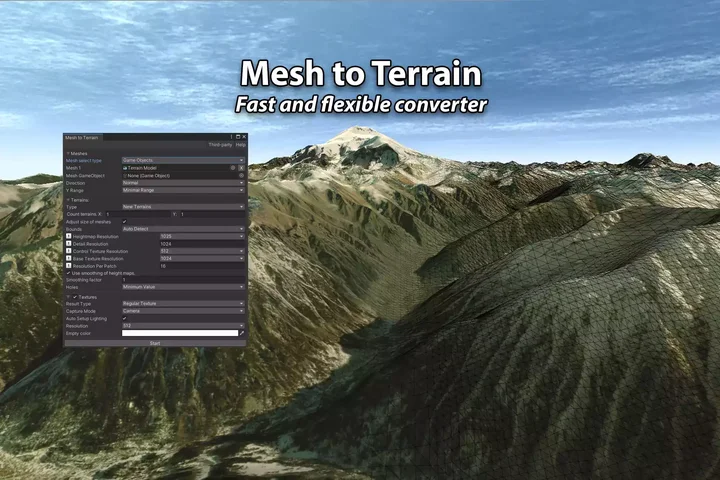 Mesh to Terrain v2.1.5
