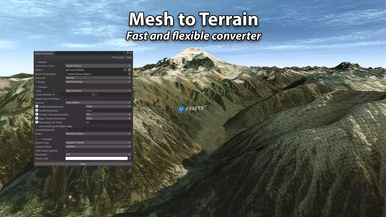 Mesh to Terrain v2.1.5