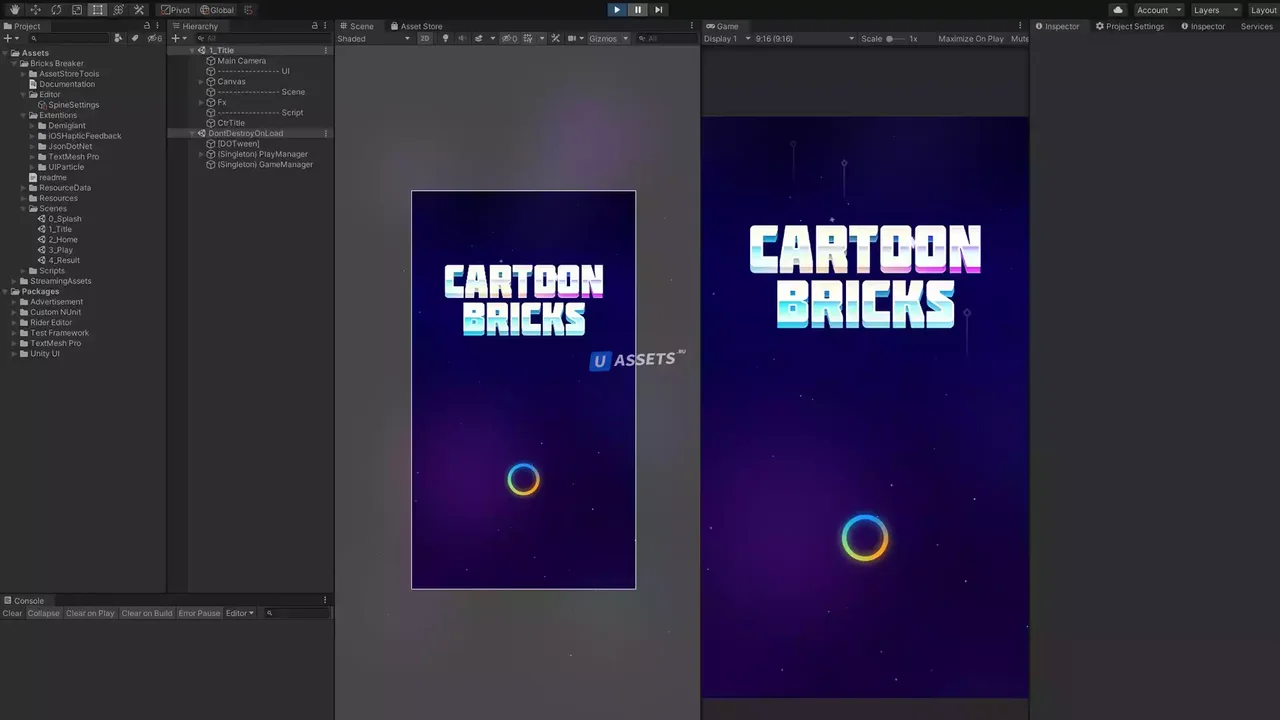 Template - Bricks Breaker