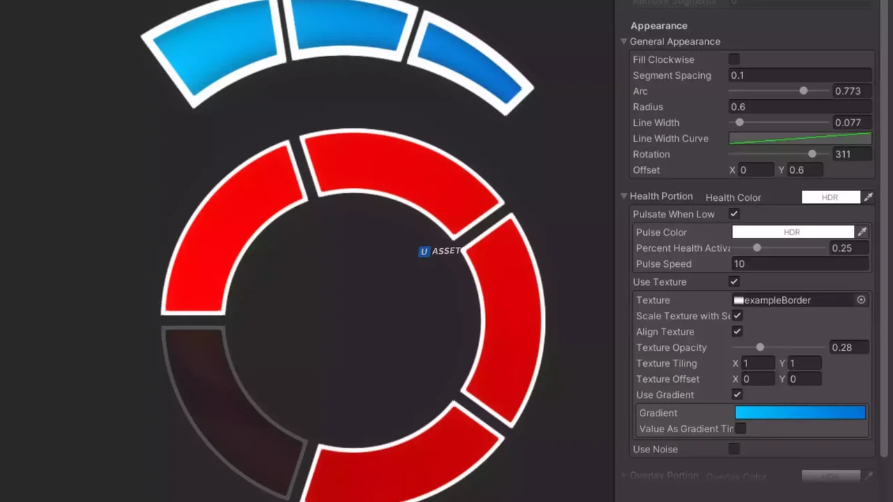 Procedural Circular Health and Progress Bars Pro v8.8