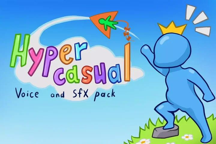 Hyper casual Voice and SFX pack