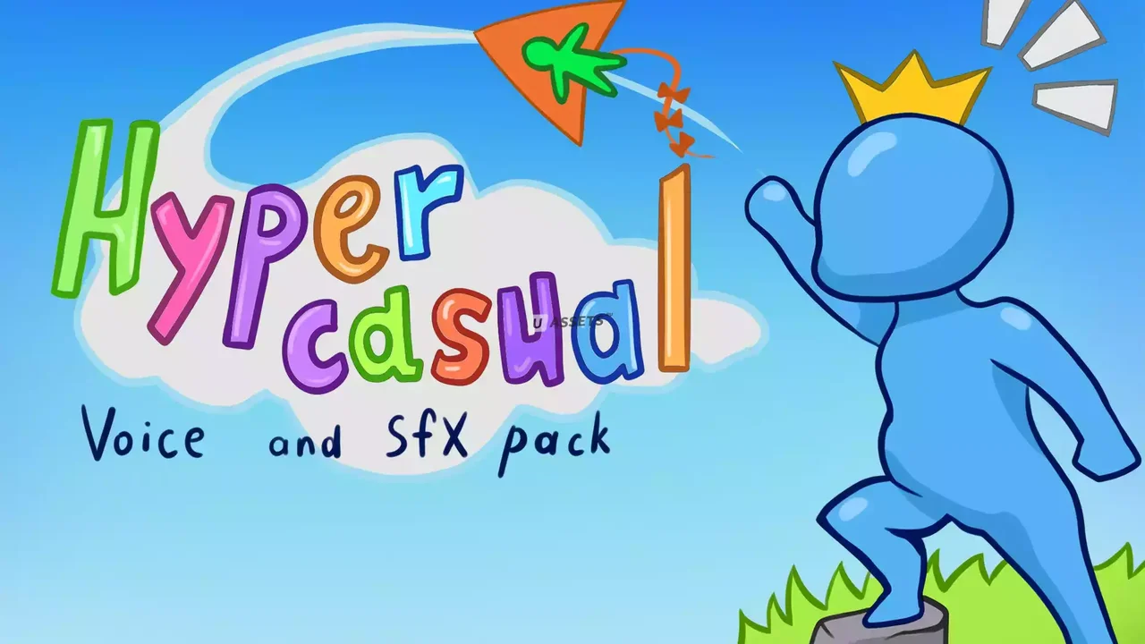 Hyper casual Voice and SFX pack