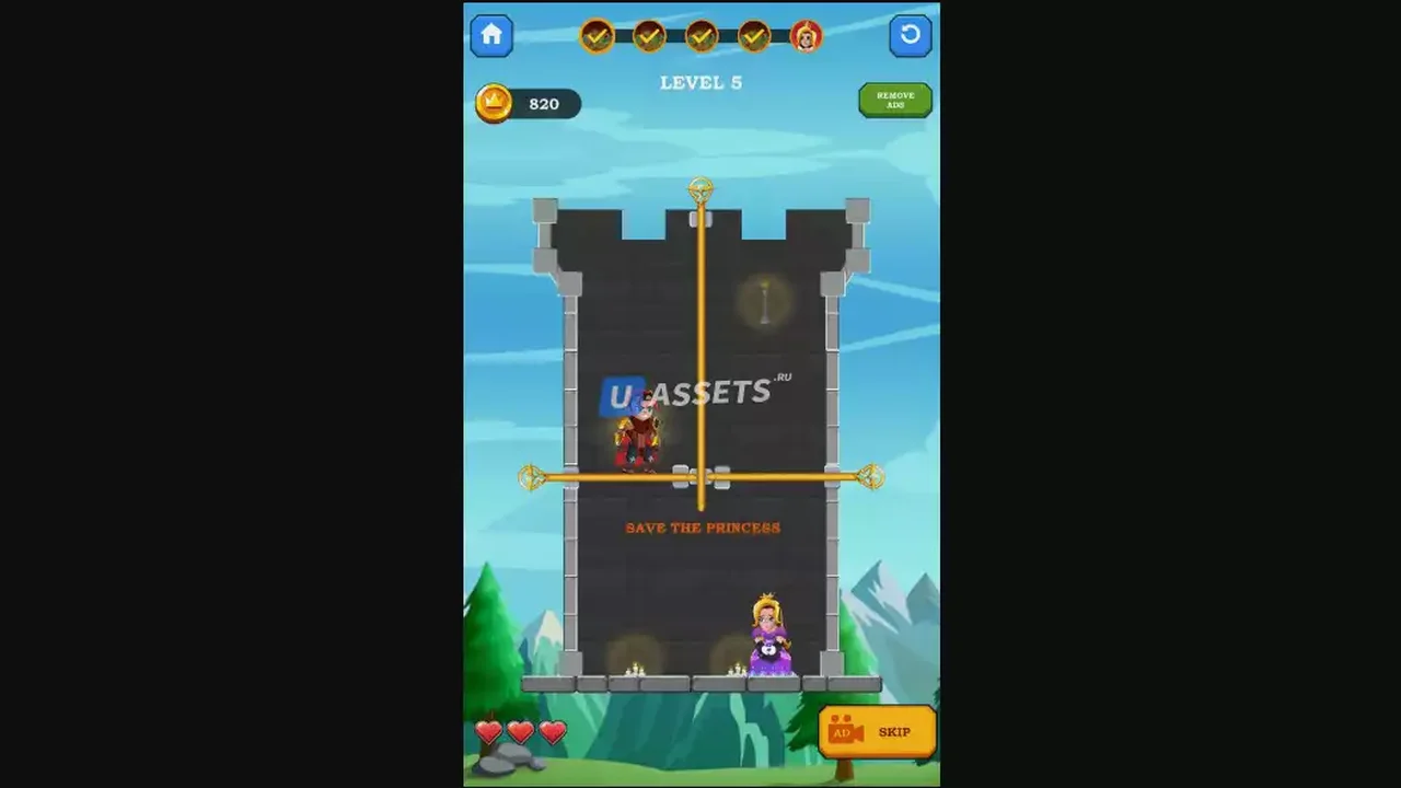 Hero Rescue – Adventure Puzzle Game