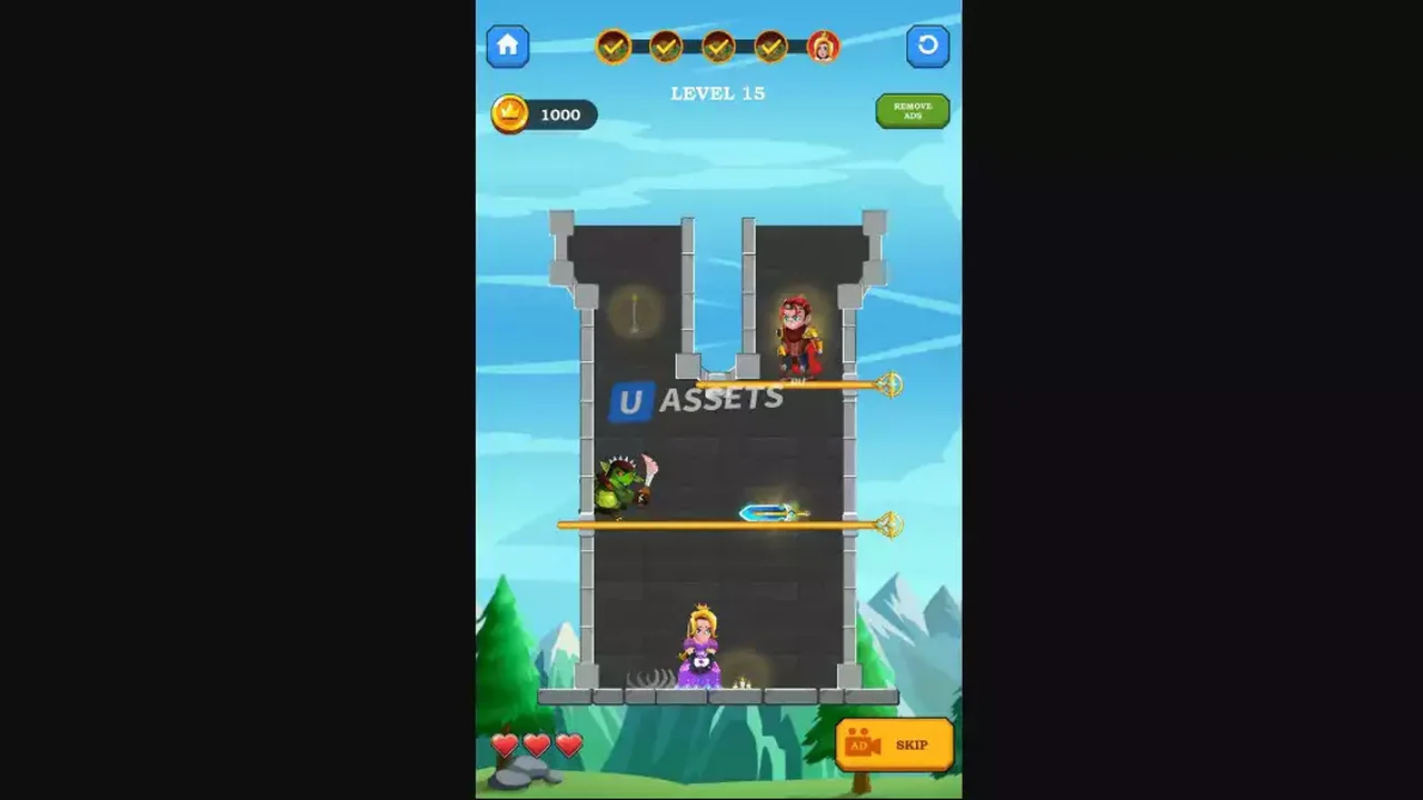 Hero Rescue – Adventure Puzzle Game