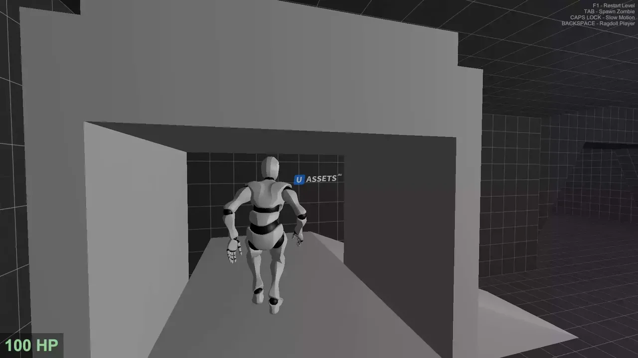 Realistic Third Person Shooter for Playmaker