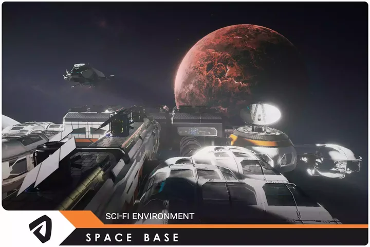 SciFi Space Base