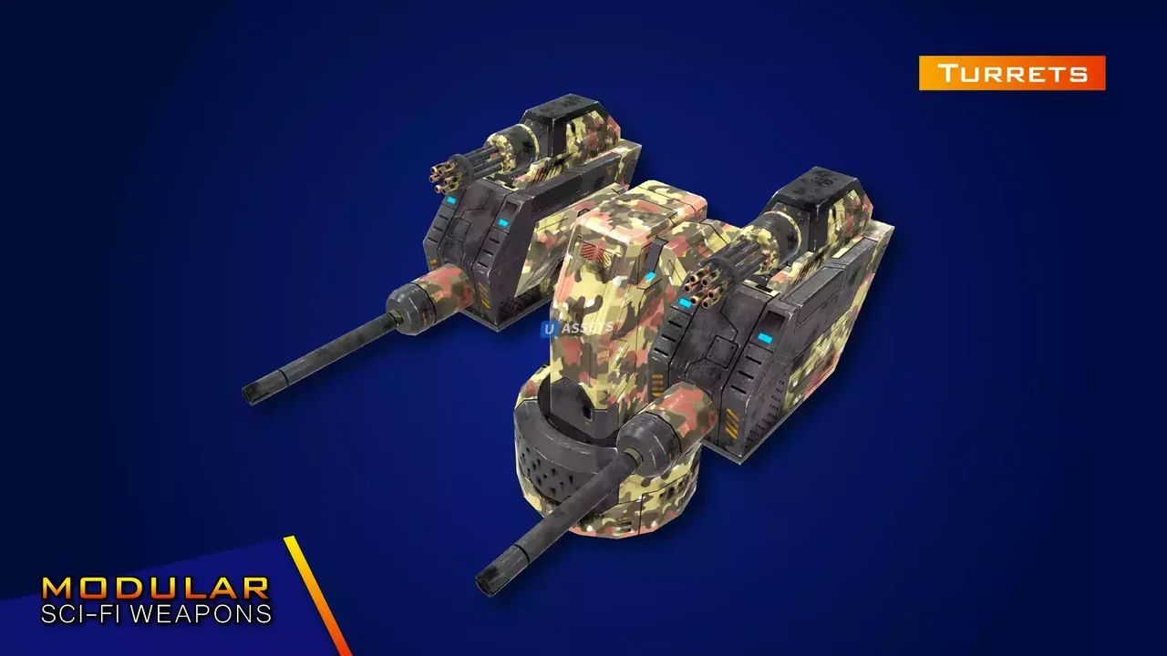 Modular Sci-Fi Weapons